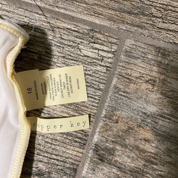 Copper Key one piece bathing suit - Picture 7 of 7